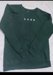 Green "SABR" Graphic Sweatshirt