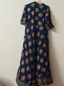 Blue Printed Kurta