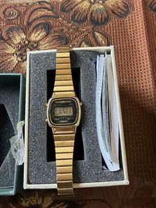 Casio Vintage Gold Watch