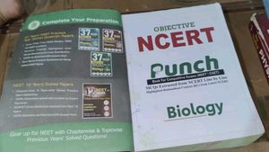Objective NCERT Punch Biology Book for NEET 2025