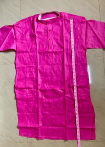 Men's Pink Kurta