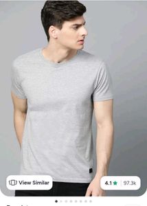 THE Roadster Classic Grey Crew Neck T-Shirt