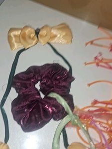 Cute Hair Bow &amp; Scrunchie Set 2