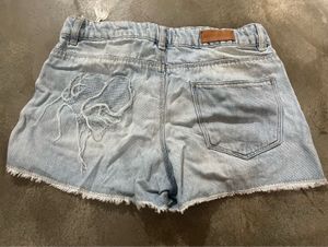 Zara Girls Denim Shorts 13/14 Yrs Old