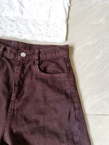 Brown Flare Pants