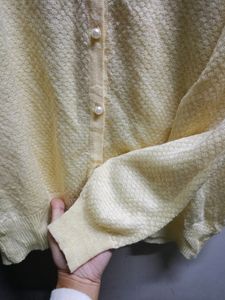 Yellow Cardigan