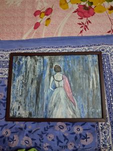 Original Hand painted Wall Art of Elegant Lady