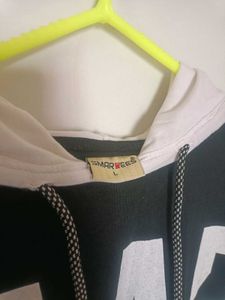 Hooded Tshirt In Black