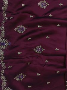 Maroon Kurta With Lehanga On The Bottom