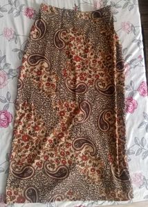 Boho Paisley Printed Maxi Skirt