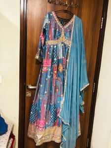 Beautiful Blue Ethnic Gown