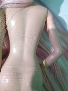 Barbie Doll with Long Pink Hair