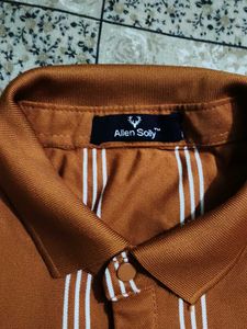 Men's Striped Polo Shirt