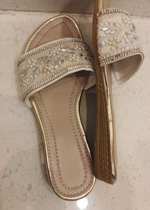 Embellished Ethnic Flats
