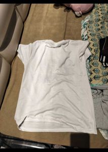 Classic White Crew Neck T-Shirt