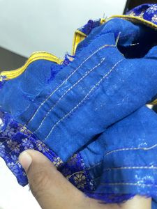 Ikat Pattu Lehenga Blouse For 3 Years Girl