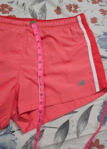 New Balance Women's Pink Sports Shorts