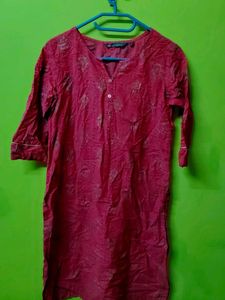 Avaasa Pink Kurtas set of 2