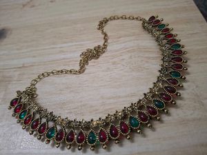 Indian Ethnic Kundan Necklace Set