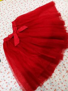 Women Barbie Red Skirt