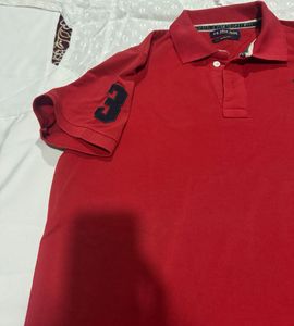 US Polo Red Shirt