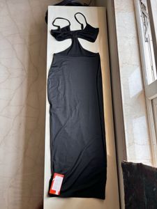 Urbanic Chic Black Cutout Maxi Dress