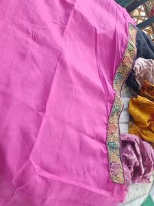 Sea Green Chanderi Saree