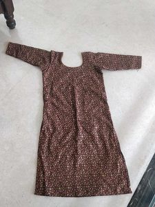 maroon kurta top