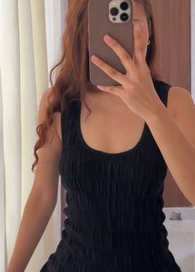 Black Sleeveless Dress