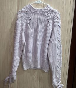 H&amp;M Lavender Knit Sweater