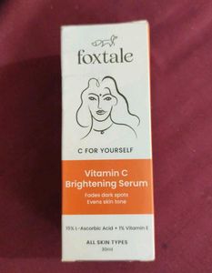 Foxtale Vitamin C Brightening Serum