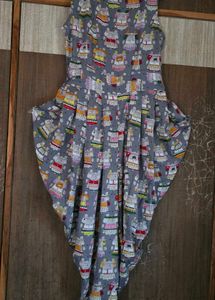 Cute Printed Sleeveless Jumpsuit with tag