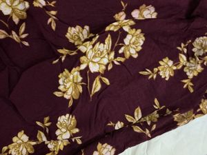Floral Smocked Maxi Dress with shrug