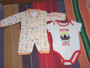 se0-3 Months Baby Boy Dresses Combo 100% Cotton