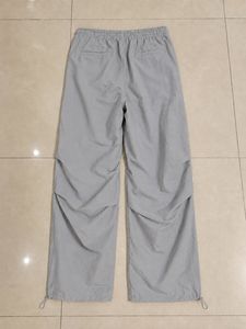Gray Cargo Style Lounge Pants