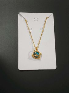 Anti Tarnish Orbit Necklace