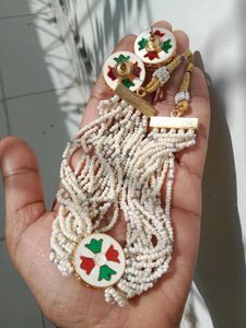 Elegant Kundan Choker Necklace Set