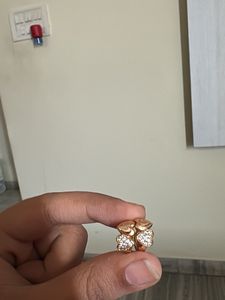 Sparkling Clover Stud Earrings