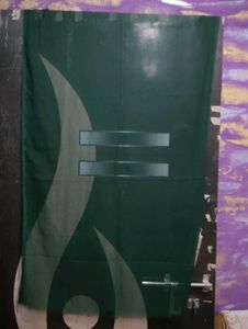 Elegant Green Hijab &amp; Kurti Set