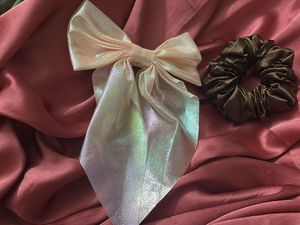 Hair bow and Scrunchie