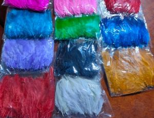 1 Packet of White Multi-Purpose Craft Feathers