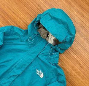 The North Face Teal Rain Jacket
