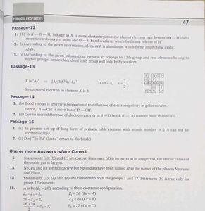 Problems in Inorganic Chemistry for JEE