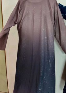 glitter Shurg abaya with belt 🤩