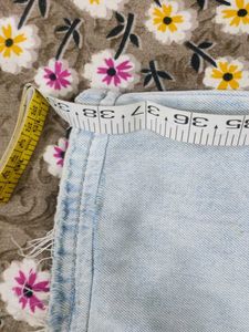 Light Wash Wide Leg Jeans