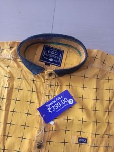 Mustard Mens Shirt 44size