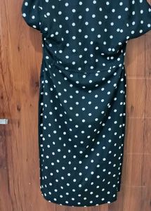 Classic Polka Dot Button-Up kurta