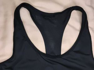Comfortable Black Sports Bra Non Padded