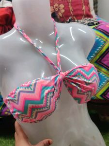 Heavy Paded Knot Bra