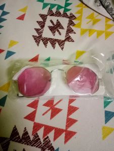 Retro Pink Tinted Sunglasses